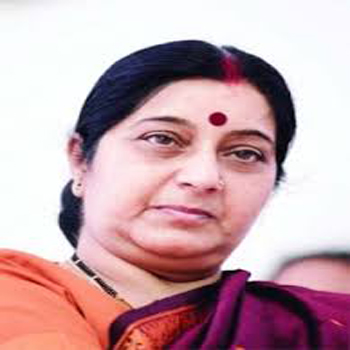 Sushma Swaraj is first woman to be India's external affairs minister